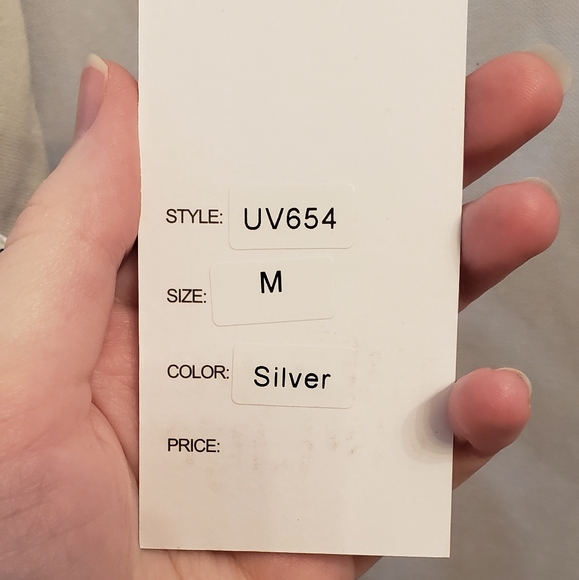 NWT!!! Unique Vintage Silver 1920s Flapper Dress - Picture 9 of 11